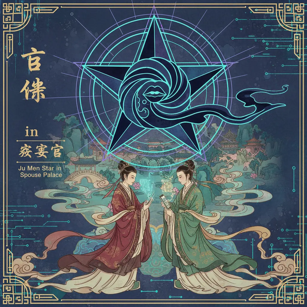 夫妻宮 - 巨門星