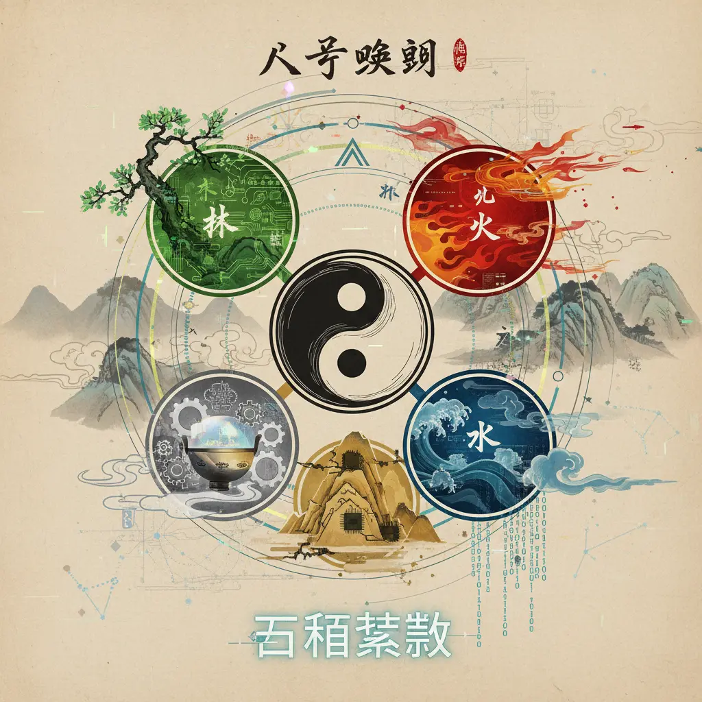 八字查詢 - 五行結構