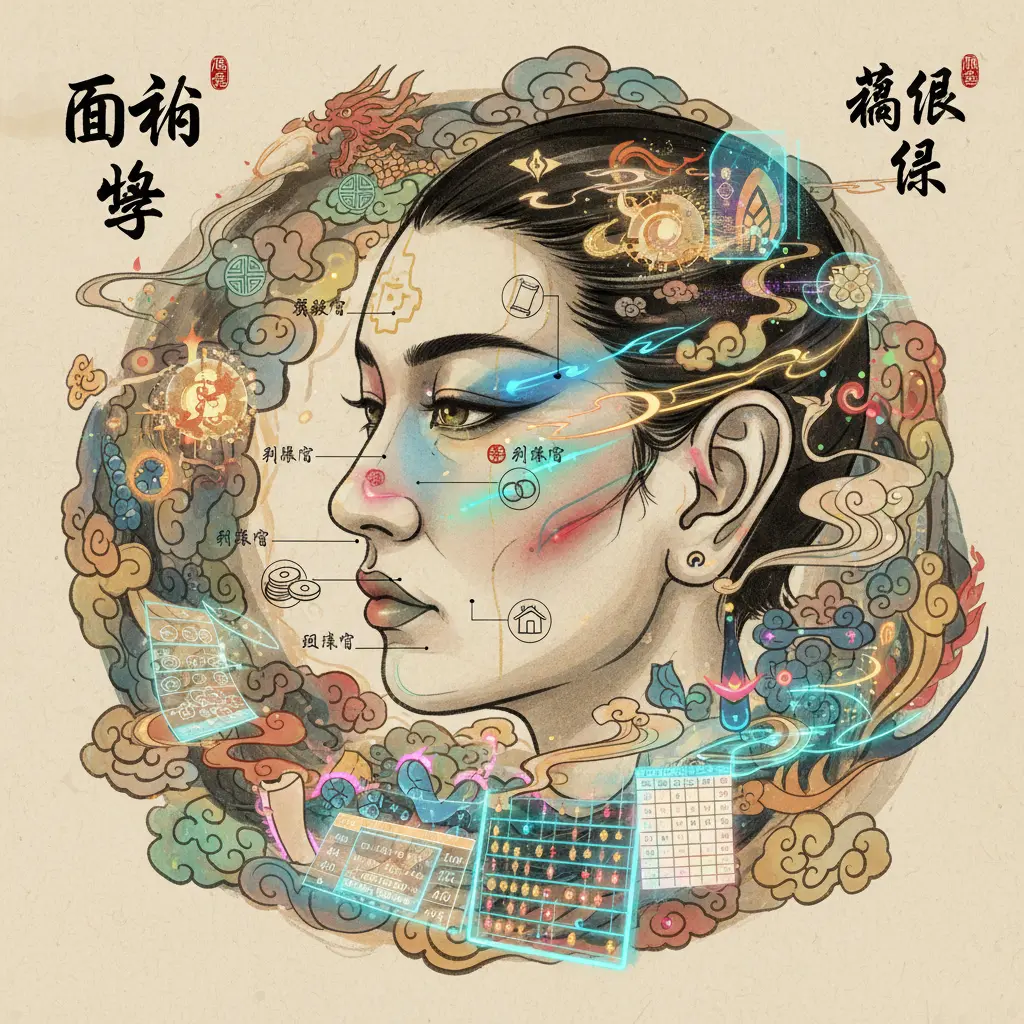 農民曆 - 面相學