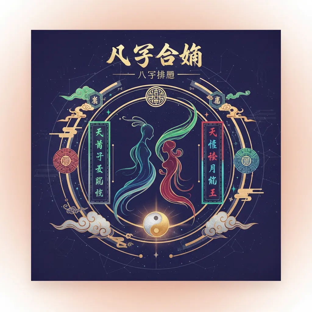 八字排盤 - 八字合婚