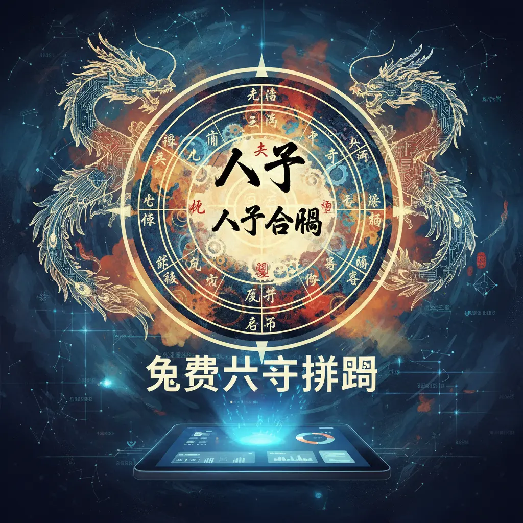 免費八字排盤 - 八字合盤