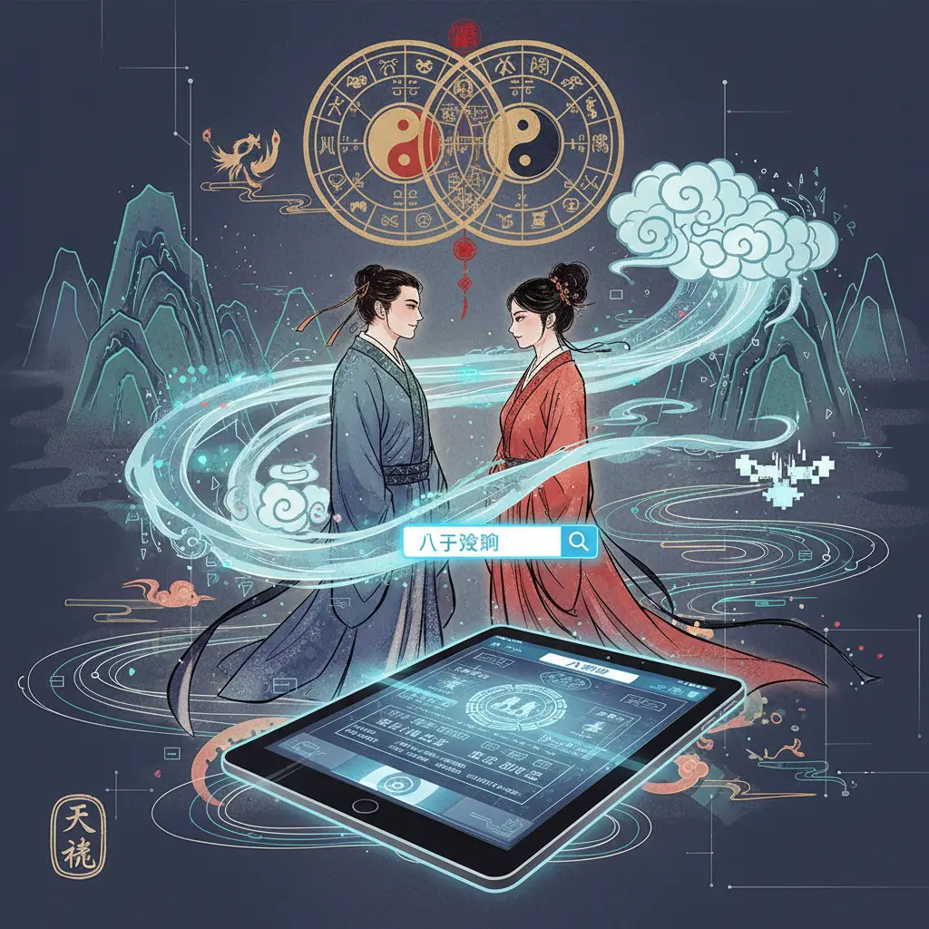 八字查詢 - 八字合盤