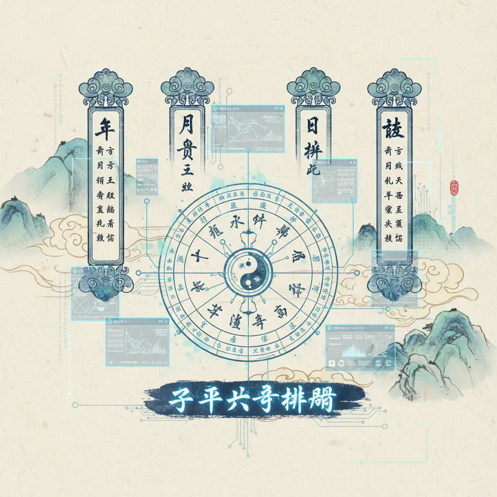 子平八字 - 八字排盤