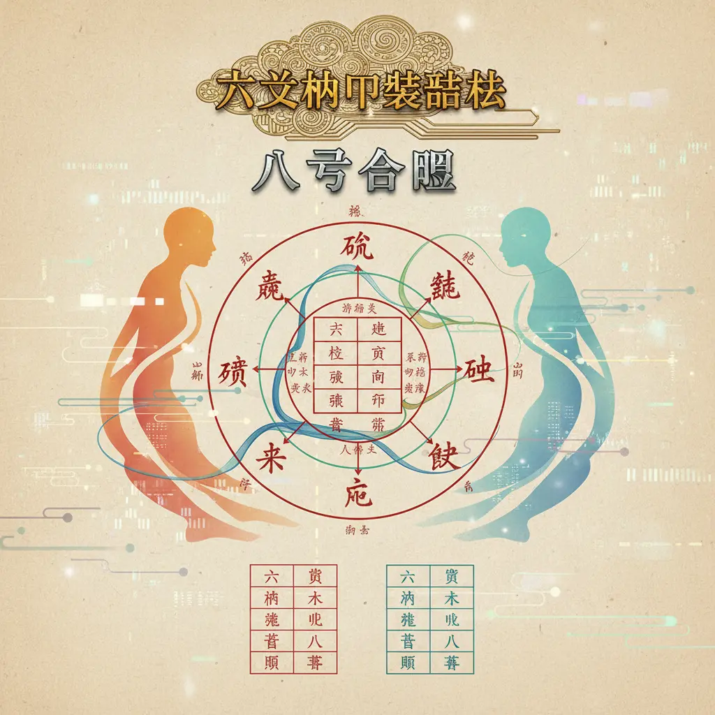 八字合盤 - 六爻納甲裝卦法
