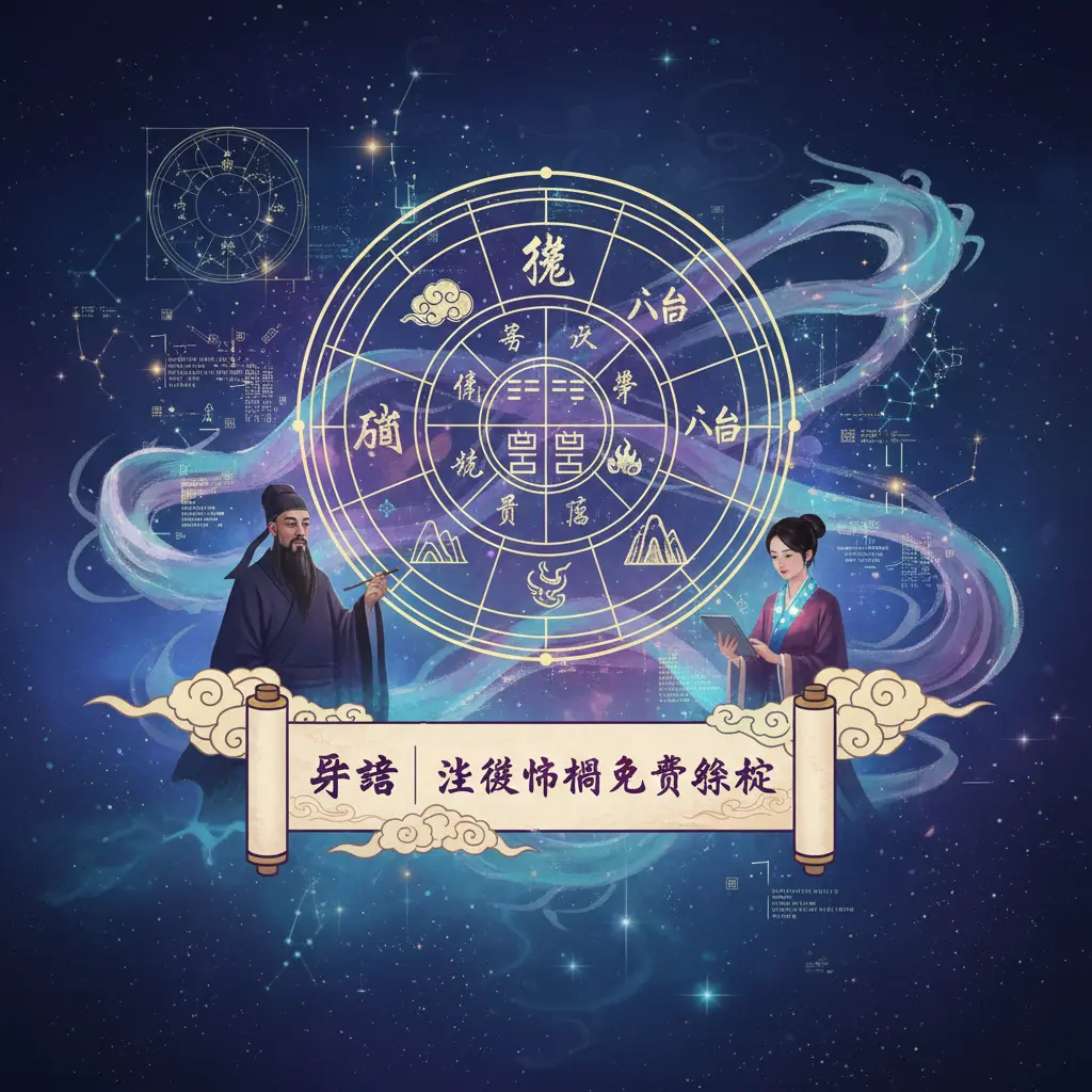 紫微命盤免費解析 - 易經