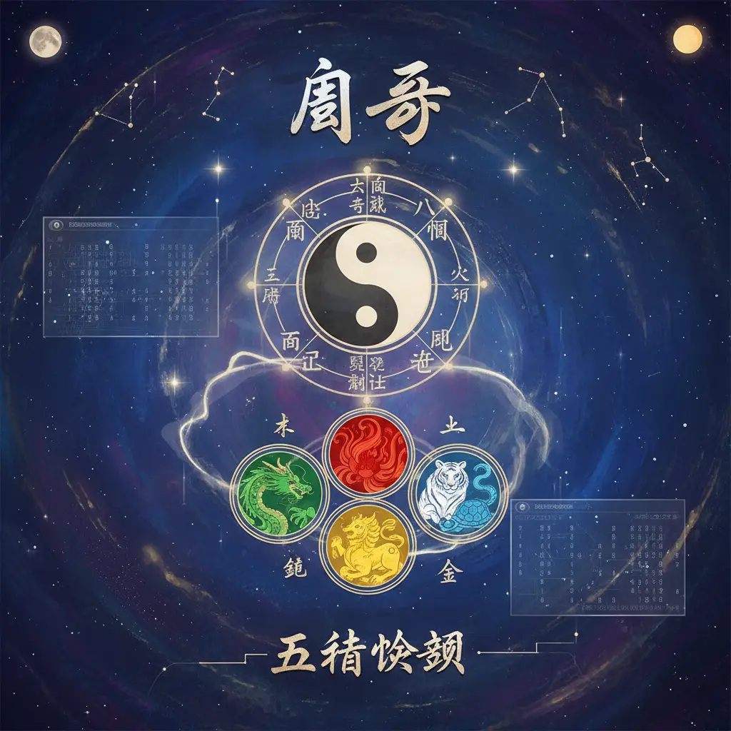 五行查詢 - 周易