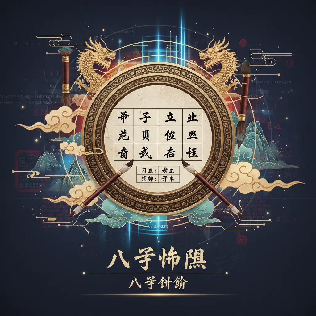 八字計算 - 八字命盤