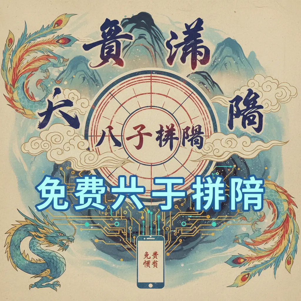 免費八字排盤 - 八字排盤