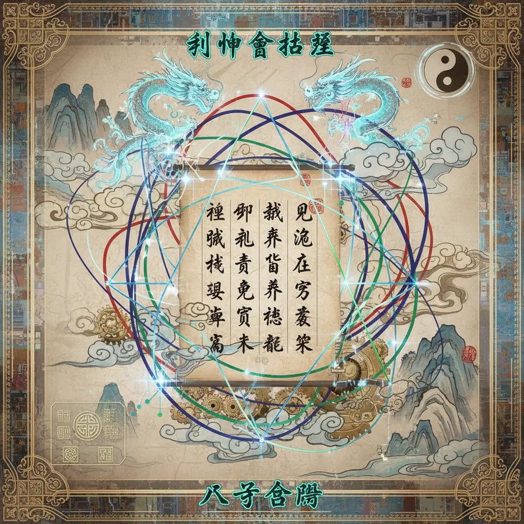 八字合盤 - 刑沖會合法則