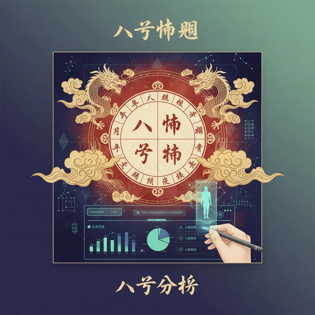 八字分析 - 八字命盤