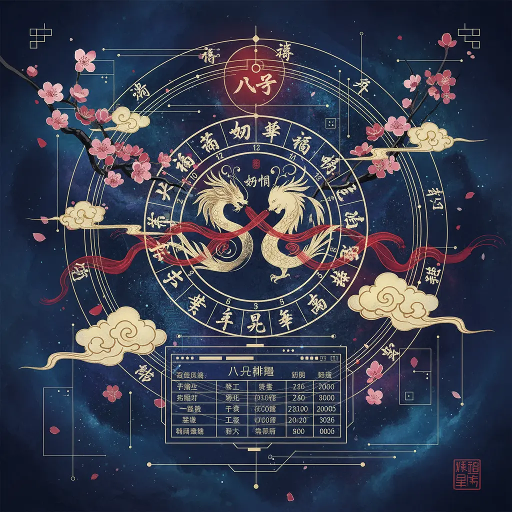 八字排盤 - 八字婚姻