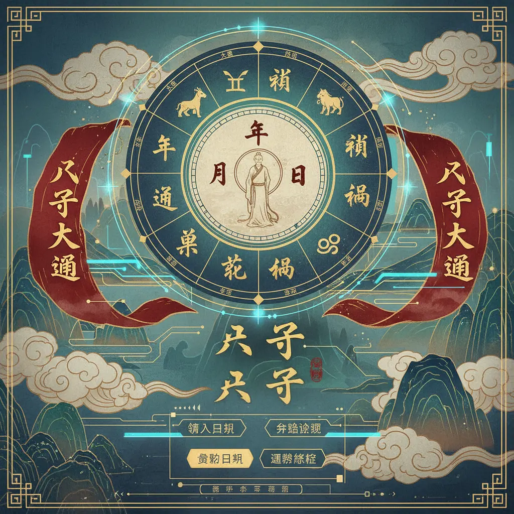 八字查詢 - 八字大運