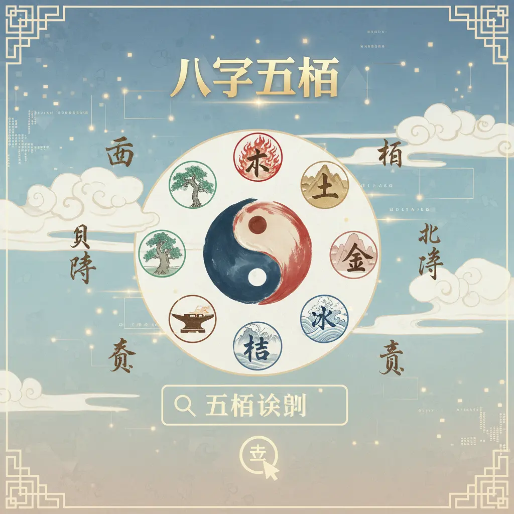 五行查詢 - 八字五行