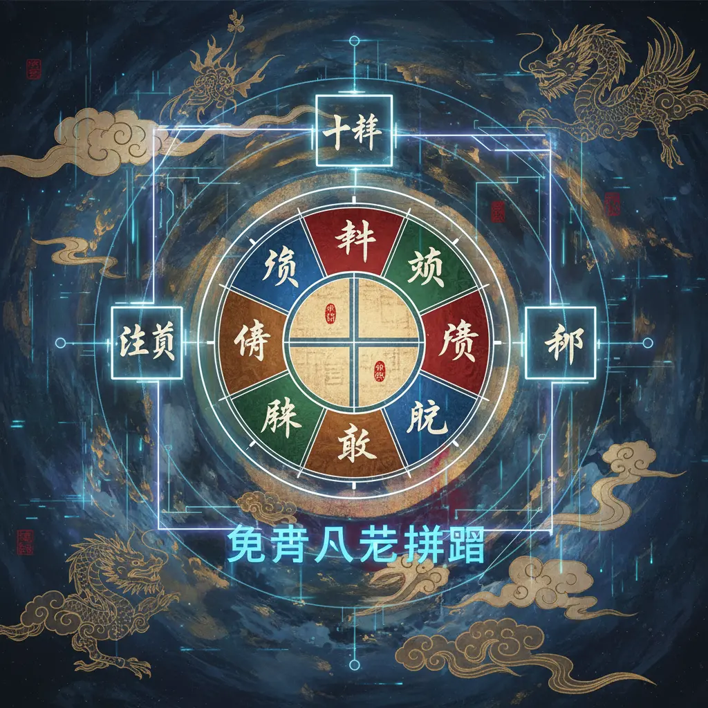 免費八字排盤 - 十神