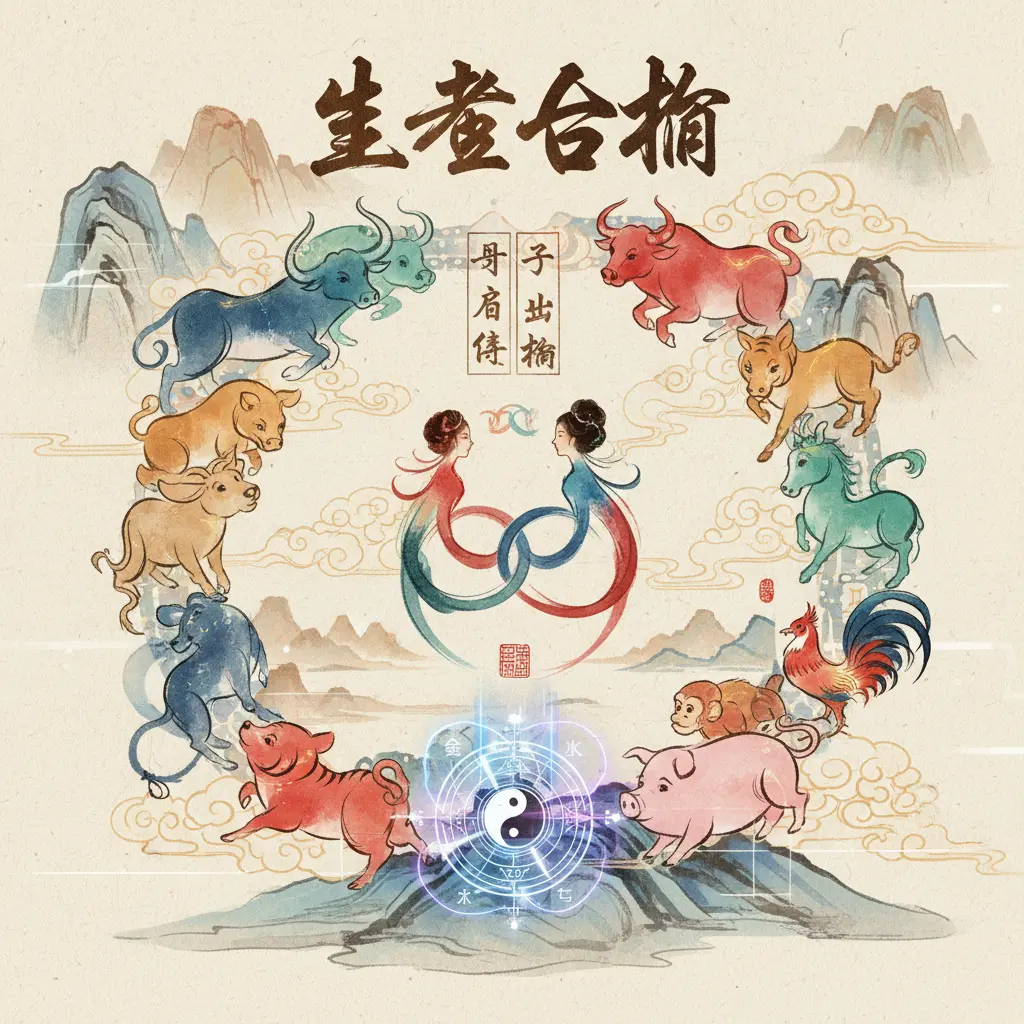 八字合婚 - 生肖